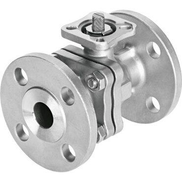 Ball valve Series: VZBF Stainless steel Flange PN20